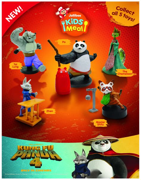 Prepare for awesomeness as Jollibee and Kung Fu Panda 4 .